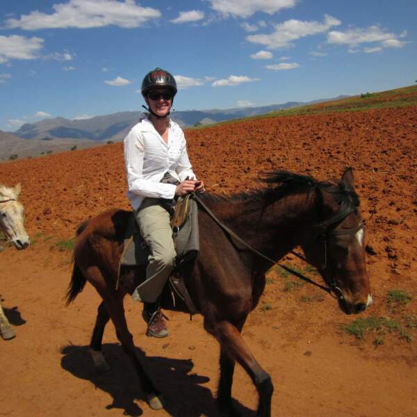 Erlebnis-Reisen Sudafrika Drakensberg UNESCO-Weltnaturerbe Wanderer